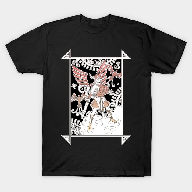 Valkyrie T-Shirt by nokuthula